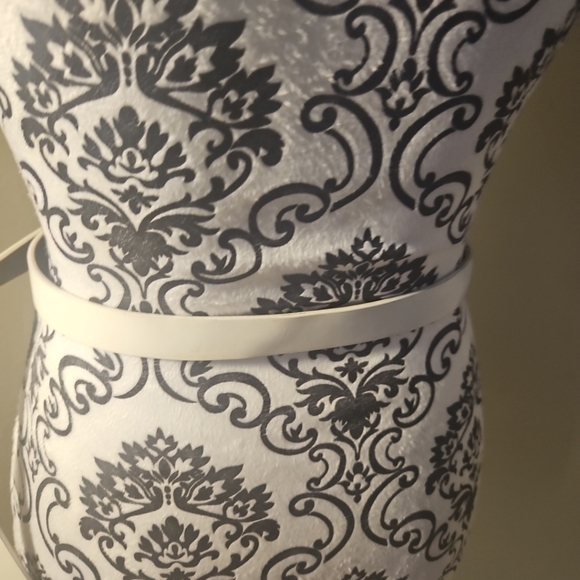 Rare Vintage Coach White Polished Calfskin Logo Buckle Belt –Italy –Size Large - Picture 3 of 12